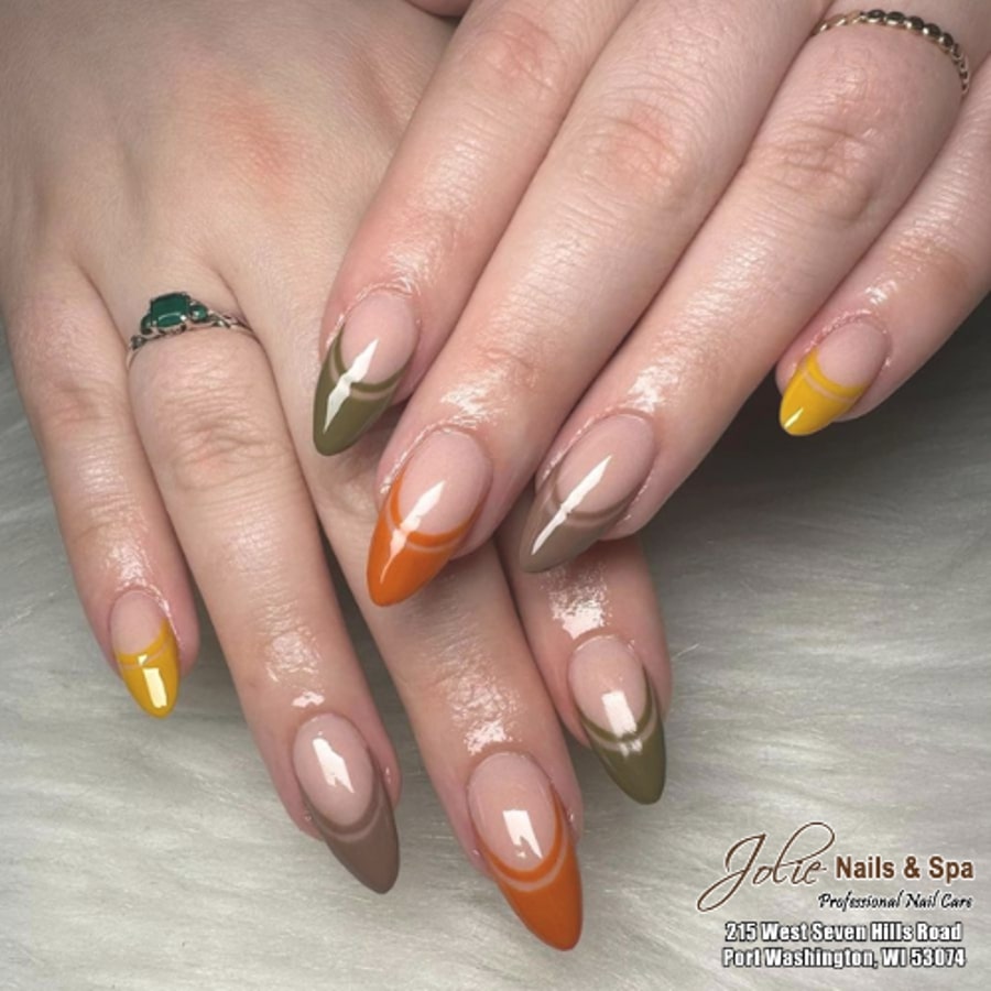 Fall Nails at Jolie Nails & Spa